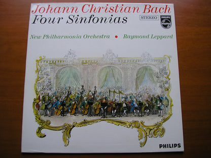 BACH, JOHANN CHRISTIAN: FOUR SINFONIAS     LEPPARD / NEW PHILHARMONIA      SAL 3685