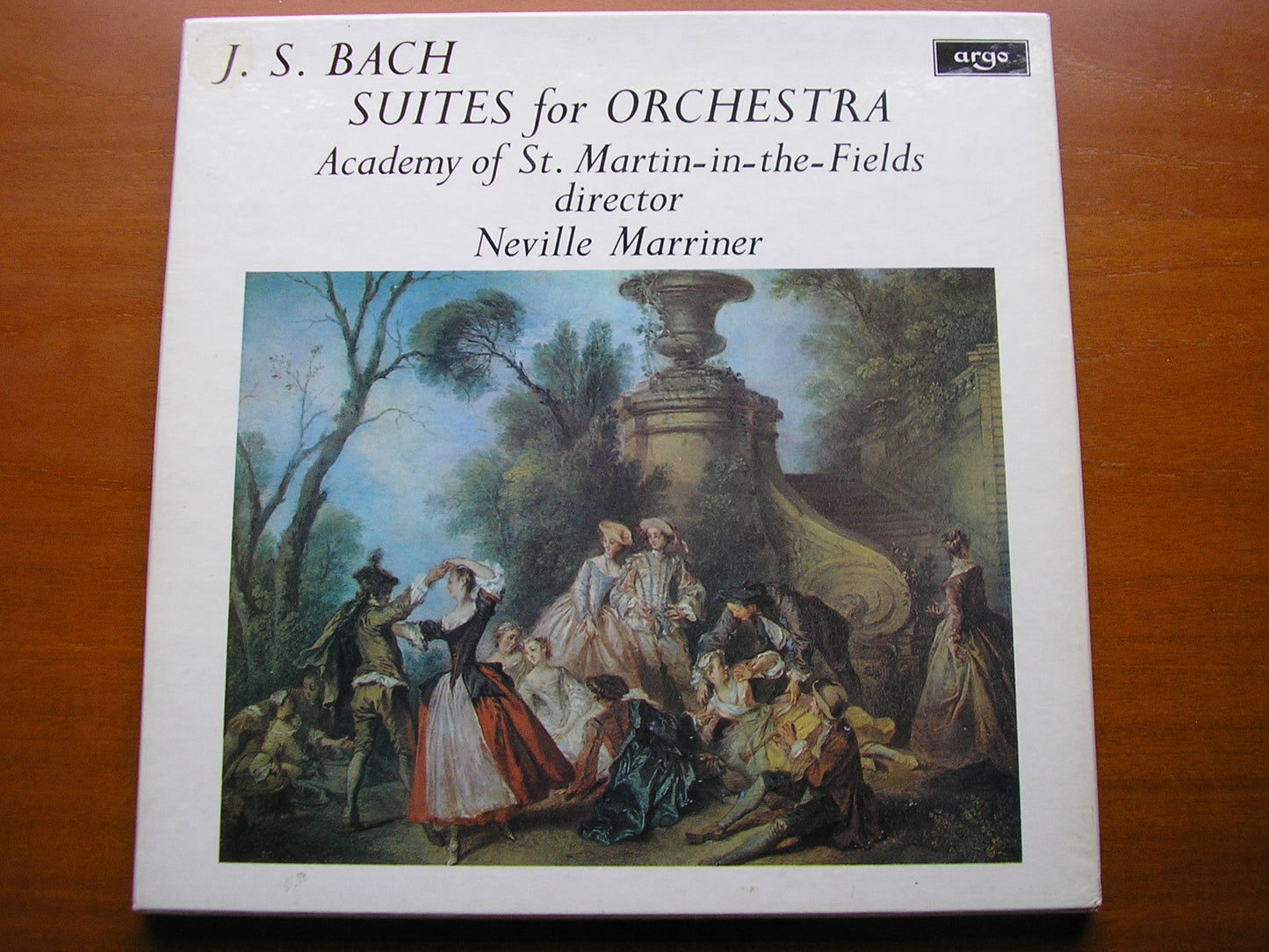 BACH: FOUR ORCHESTRAL SUITES  BWV 1066 - 1069      MARRINER / ASMIF    2LP     ZRG 687-8