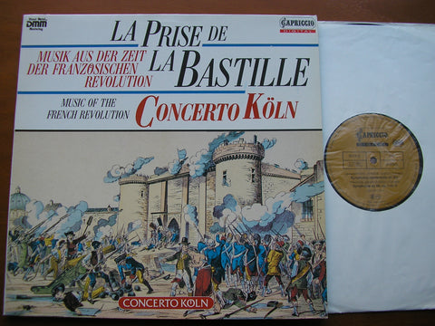 MUSIC OF THE FRENCH REVOLUTION: GOSSEC / DAVAUX / DITTERSDORF / MARTIN   CONCERTO COLOGNE      C27 280