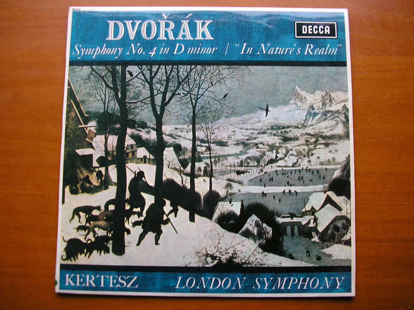 SXL 6257  DVORAK: SYMPHONY No. 4 / OVERTURE In Nature's Realm       KERTESZ / LONDON SYMPHONY     ED2