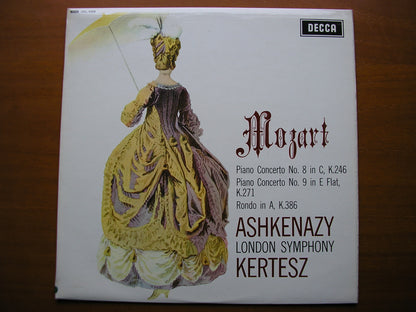 SXL 6259  MOZART: PIANO CONCERTOS Nos. 8 & 9      ASHKENAZY / LONDON SYMPHONY /  KERTESZ     ED2