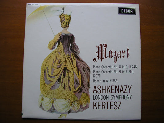 SXL 6259  MOZART: PIANO CONCERTOS Nos. 8 & 9      ASHKENAZY / LONDON SYMPHONY /  KERTESZ     ED2