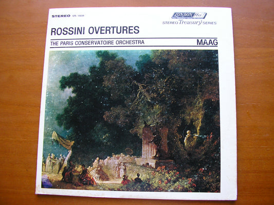 ROSSINI: FOUR OVERTURES      MAAG / PARIS CONSERVATOIRE      STS 15030