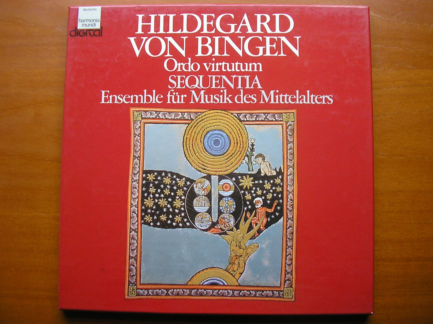 HILDEGARD VON BINGEN: ORDO VIRTUTUM      SEQUENTIA ENSEMBLE FOR MUSIC OF THE MIDDLE AGES     2LP     99 942/3