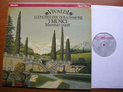 VIVALDI: SIX CONCERTOS FOR VIOLA D'AMORE      MASSIMO PARIS / I MUSICI     422 051