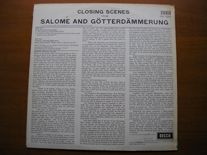 SXL 6261  STRAUSS: SALOME / WAGNER: TWILIGHT OF THE GODS  Closing Scenes      NILSSON / VIENNA PHILHARMONIC / SOLTI     ED2