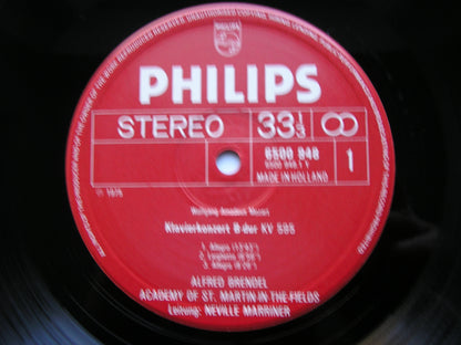 MOZART: PIANO CONCERTOS Nos. 18 & 27      BRENDEL / ASMIF / MARRINER     6500 948