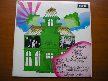 SXL 6264  BRITTEN: SCHOOL CONCERT    PSALM 150 / GEMINI VARIATIONS / SONGS     CHOIR OF DOWNSIDE SCHOOL / TUNNARD / BRITTEN     ED2