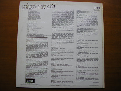 SXL 6264  BRITTEN: SCHOOL CONCERT    PSALM 150 / GEMINI VARIATIONS / SONGS     CHOIR OF DOWNSIDE SCHOOL / TUNNARD / BRITTEN     ED2