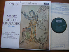 SONGS OF LOVE & WAR: Music of the Crusades     EARLY MUSIC CONSORT OF LONDON / MUNROW   ZRG 673