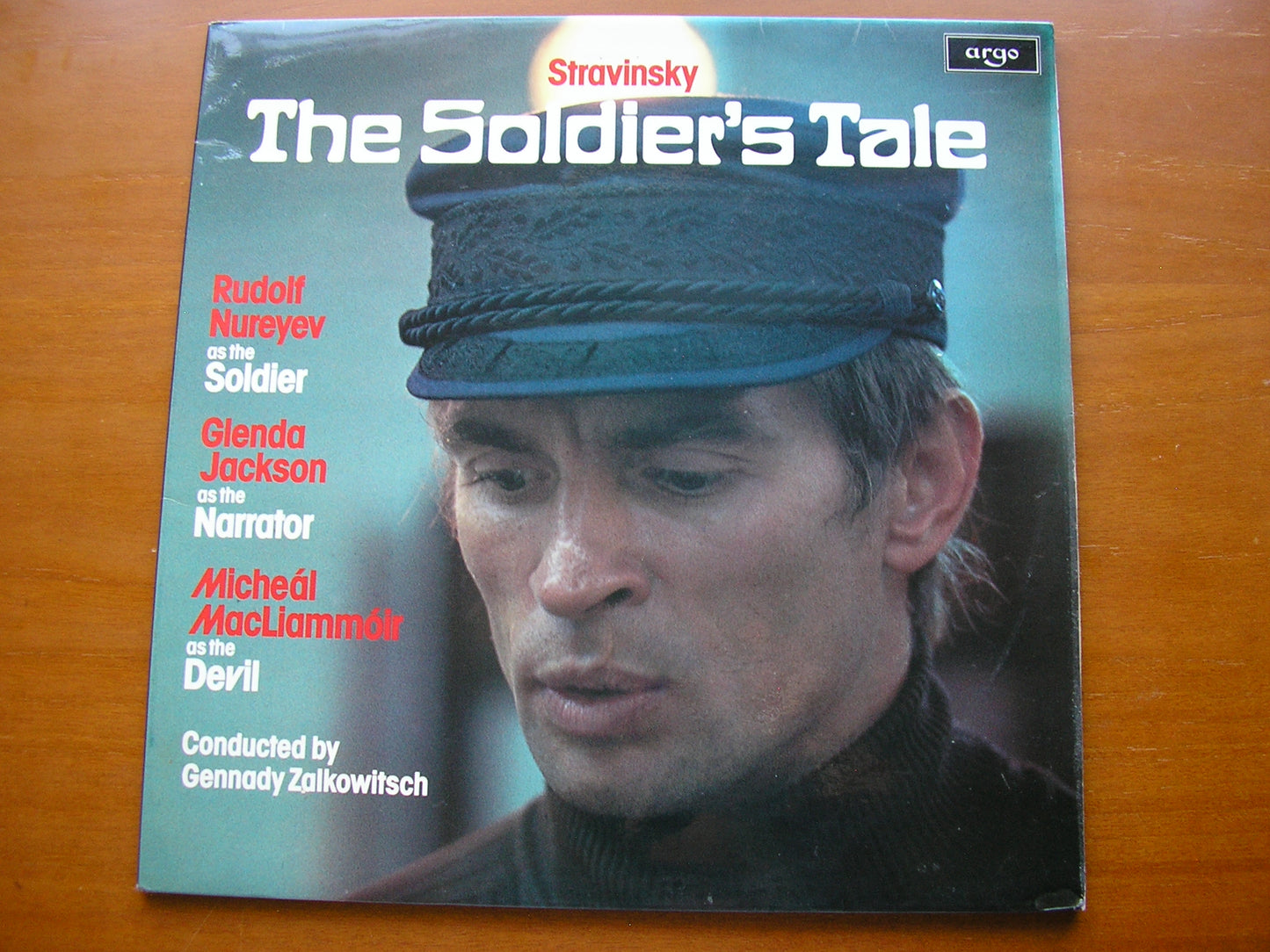 STRAVINSKY: THE SOLDIER'S TALE     NUREYEV / JACKSON / MacLIAMMOIR / ZALKOWITSCH     ZNF 15