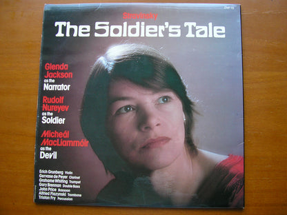 STRAVINSKY: THE SOLDIER'S TALE     NUREYEV / JACKSON / MacLIAMMOIR / ZALKOWITSCH     ZNF 15