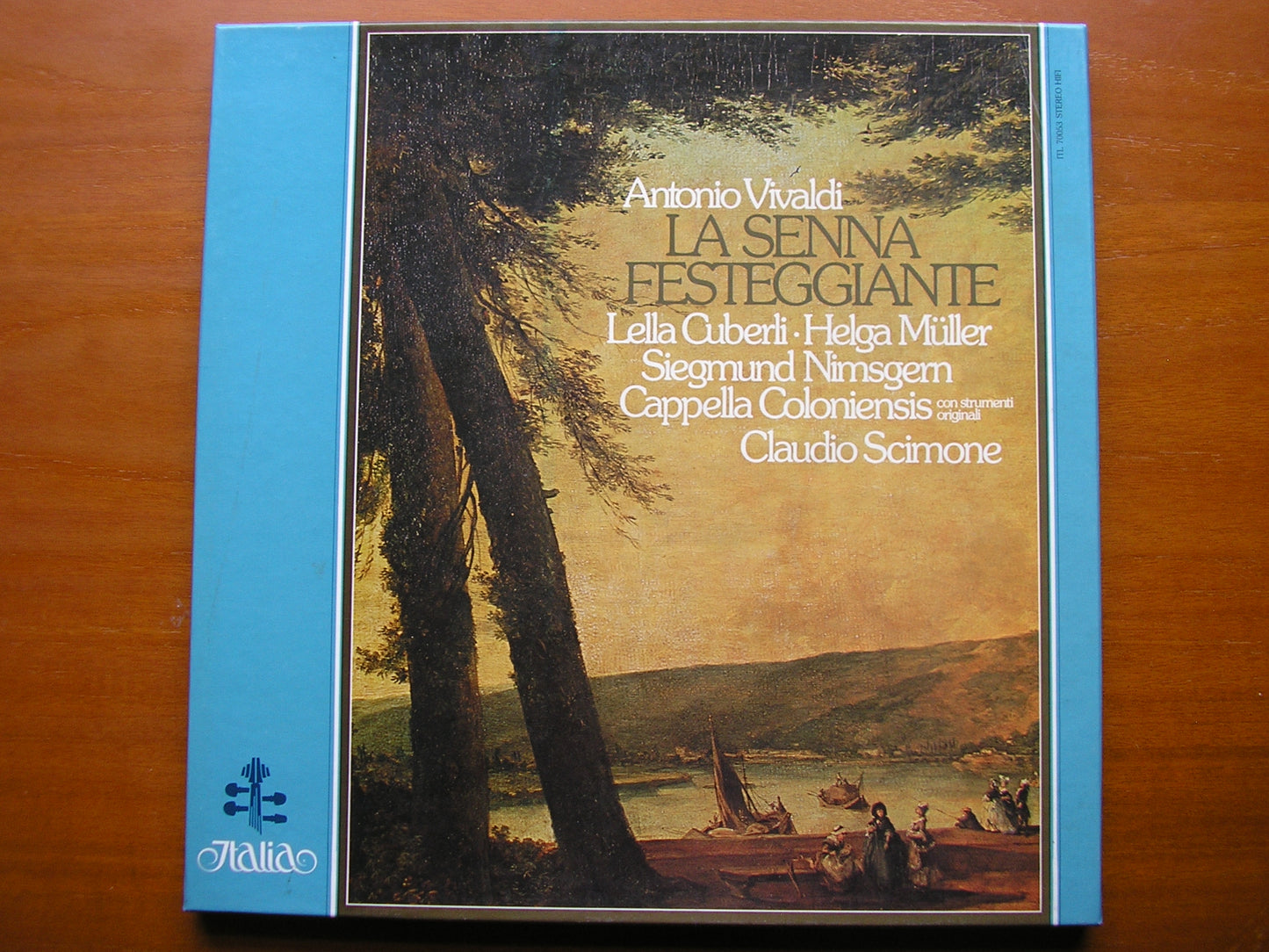 VIVALDI: LA SENNA FESTEGGIANTE      SOLOISTS / CAPPELLA COLONIENSIS / SCIMONE    2 LP      ITL 70053