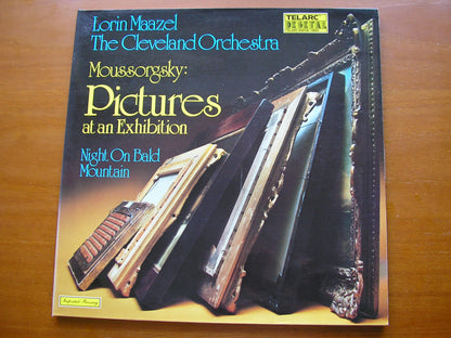 MOUSSORGSKY: PICTURES AT AN EXHIBITION / NIGHT ON BARE MOUNTAIN      MAAZEL / CLEVELAND ORCHESTRA     10042