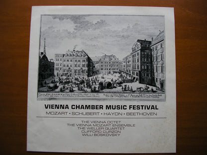 SXL 6238/41  VIENNA CHAMBER MUSIC FESTIVAL: MOZART / HAYDN / SCHUBERT / BEETHOVEN     4LP      ED2
