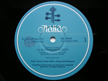VIVALDI: LA SENNA FESTEGGIANTE      SOLOISTS / CAPPELLA COLONIENSIS / SCIMONE    2 LP      ITL 70053