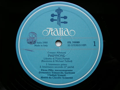 ALBINONI: PIMPINONE    ZILIO / TRIMARCHI / I SOLOISTI VENETI / SCIMONE     ITL 70080