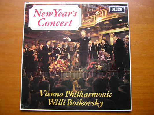 SXL 6256  NEW YEAR'S CONCERT: MUSIC OF JOHANN & JOSEF STRAUSS      BOSKOVSKY / VIENNA PHILHARMONIC     ED2