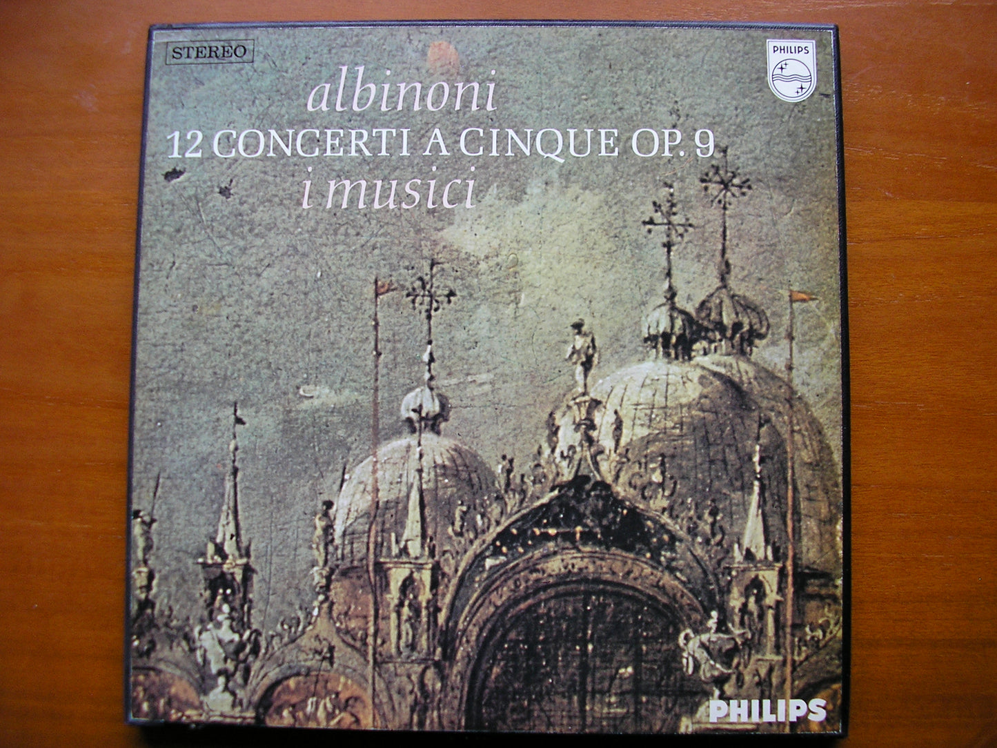 ALBINONI: TWELVE CONCERTI FOR FIVE PLAYERS Op. 9       I MUSICI     3LP     AXS 3005