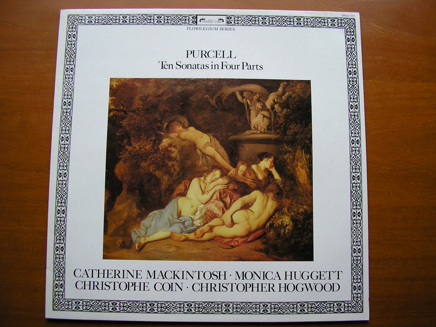 PURCELL: TEN SONATAS IN FOUR PARTS     MACKINTOSH / HUGGETT / COIN / HOGWOOD     DSLO 601