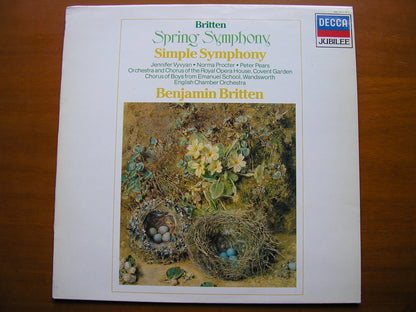BRITTEN: SPRING SYMPHONY / SIMPLE SYMPHONY     SOLOISTS / ENGLISH CHAMBER ORCHESTRA / OROHCG / BRITTEN       410 171