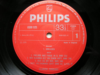 BACH'S TRUMPET: MUSIC BY REICHE & BACH     SMITHERS / CLARION CONSORT   6500 925