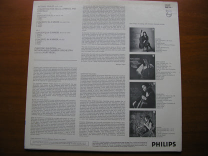 VIVALDI: CELLO CONCERTOS      WALEVSKA / NETHERLANDS CHAMBER ORCHESTRA / REDEL    9500 144