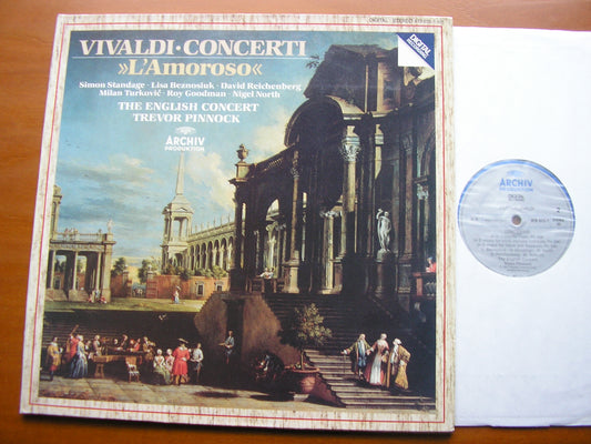 VIVALDI: L'AMOROSO  Six Concertos     SOLOISTS / THE ENGLISH CONCERT / PINNOCK    419 615