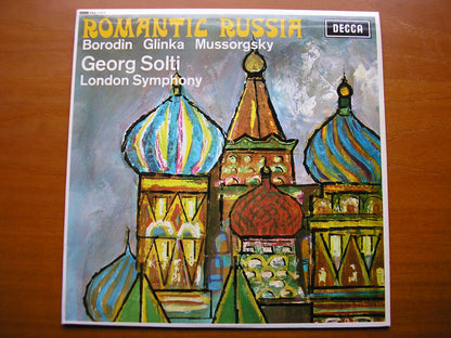 SXL 6263  ROMANTIC RUSSIA: GLINKA / BORODIN / MUSSORGSKY       SOLTI / LONDON SYMPHONY    ED4