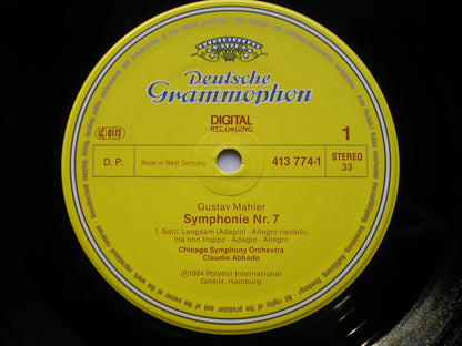 MAHLER: SYMPHONY No. 7    ABBADO / CHICAGO SYMPHONY    413 773