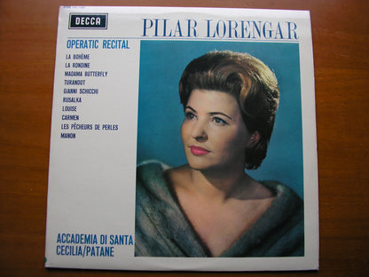 SXL 6267  PILAR LORENGAR SINGS OPERA ARIAS: PUCCINI / BIZET / MASSENET / DVORAK     ACC di SANTA CECILIA / PATANE     ED2