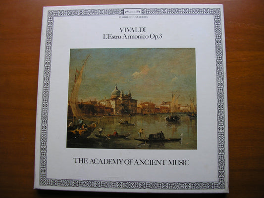VIVALDI: L'ESTRO ARMONICO Op. 3       ACADEMY OF ANCIENT MUSIC / HOGWOOD     2LP    D245D2