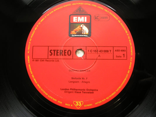 MAHLER: SYMPHONY No. 7     TENNSTEDT / LONDON PHILHARMONIC    SLS 5238