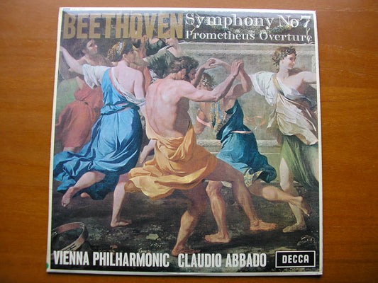 SXL 6270  BEETHOVEN: SYMPHONY No. 7 / PROMETHEUS OVERTURE      ABBADO / VIENNA PHILHARMONIC     ED2