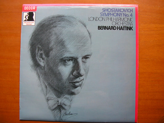 SHOSTAKOVICH: SYMPHONY No. 4     HAITINK / LONDON PHILHARMONIC     SXL 6927