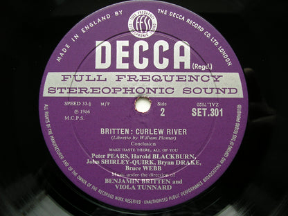 BRITTEN: CURLEW RIVER     SOLOISTS / TUNNARD / BRITTEN    SET 301