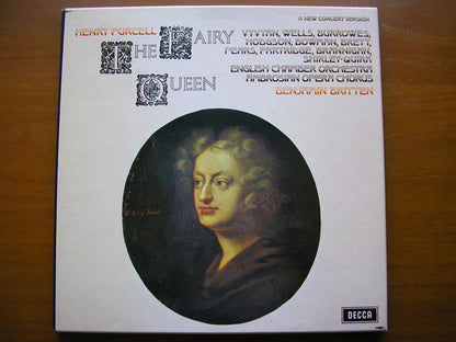 PURCELL: THE FAIRY QUEEN  (1692)      SOLOISTS / ENGLISH CHAMBER ORCHESTRA / BRITTEN    2LP     SET 499 - 500