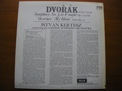 DVORAK: SYMPHONY No. 5 / OVERTURE 'MY HOME'     KERTESZ / LONDON SYMPHONY    ED2