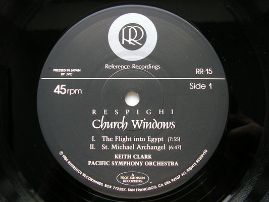 RESPIGHI: CHURCH WINDOWS      CLARK / PACIFIC SYMPHONY ORCHESTRA     RR - 15