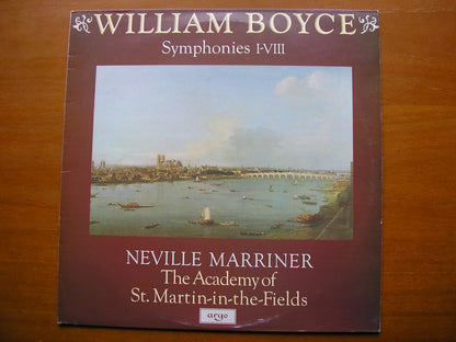 BOYCE: SYMPHONIES Nos. 1 - 8      MARRINER / ACADEMY OF ST MARTIN IN THE FIELDS      ZRG 874