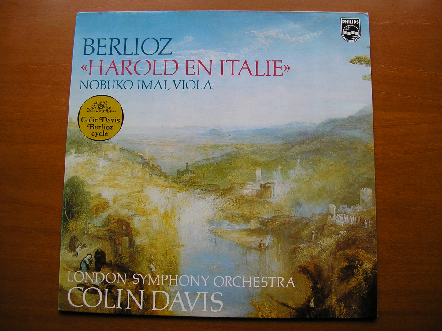 BERLIOZ: HAROLD IN ITALY      IMAI / LONDON SYMPHONY / DAVIS     9500 026