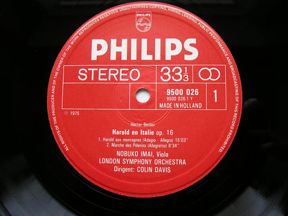 BERLIOZ: HAROLD IN ITALY      IMAI / LONDON SYMPHONY / DAVIS     9500 026