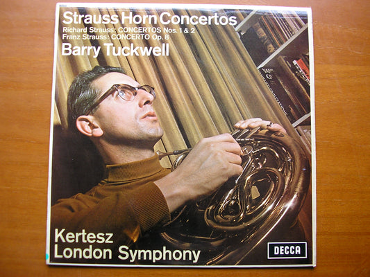 SXL 6285  STRAUSS: HORN CONCERTOS / FRANZ STRAUSS: HORN CONCERTO      TUCKWELL /  LONDON SYMPHONY / KERTESZ     ED2