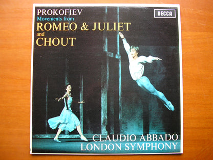 SXL 6286  PROKOFIEV: ROMEO & JULIET / CHOUT   excerpts    ABBADO / LONDON SYMPHONY    ED2
