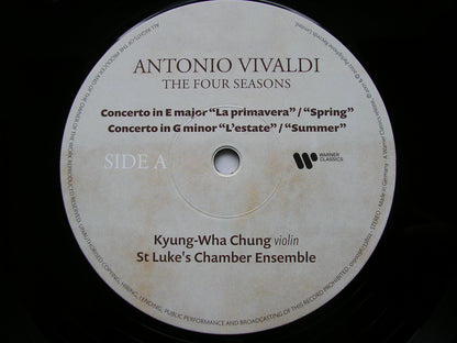 VIVALDI: THE FOUR SEASONS     KYUNG-WHA CHUNG / SAINT LUKE'S CHAMBER ENSEMBLE     0190296733802