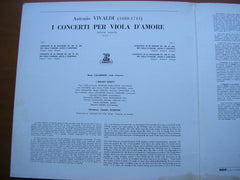 VIVALDI: THE CONCERTOS FOR VIOLA D'AMORE  Volume 1     CALABRESE / I SOLOISTI VENETI / SCIMONE      STU 70826