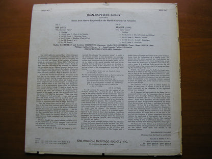 LULLY: scenes & arias from ARMIDE (1686) & ISIS (1677)    SOLOISTS / PAILLARD ORCHESTRA / PAILLARD    MHS 867