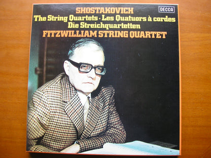 SHOSTAKOVICH: STRING QUARTETS Nos. 1 - 15      FITZWILLIAM STRING QUARTET      D188 D7