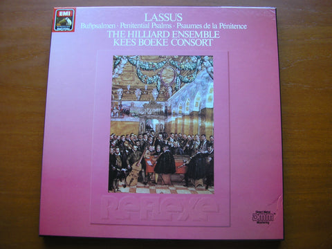 LASSUS: PENITENTIAL PSALMS     THE HILLIARD ENSEMBLE / KEES BOEKE CONSORT    27 0424