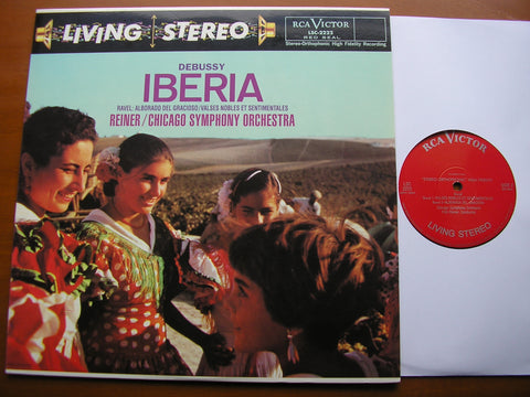 IBERIA: MUSIC OF DEBUSSY & RAVEL    REINER / CHICAGO SYMPHONY ORCHESTRA     LSC 2222